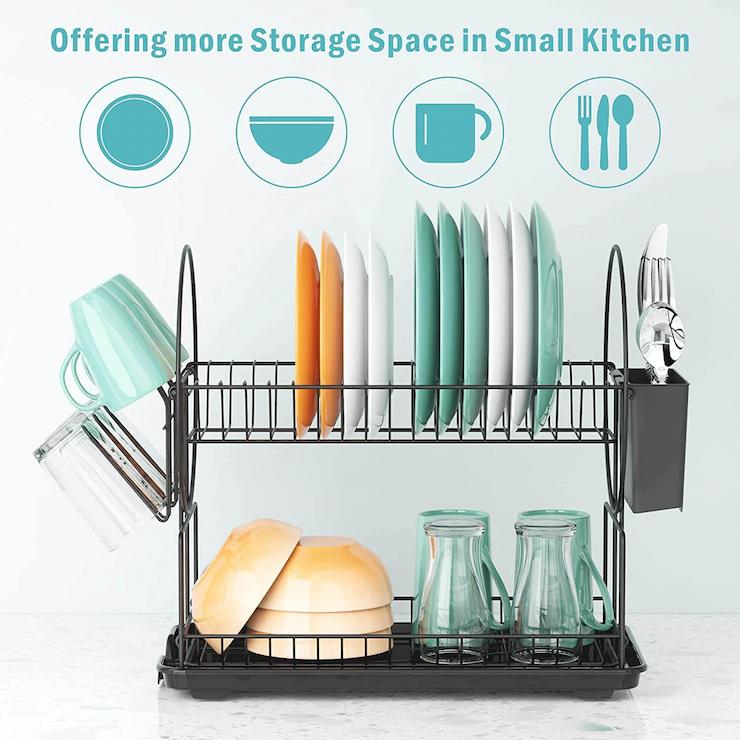 Dish Rack Small Space